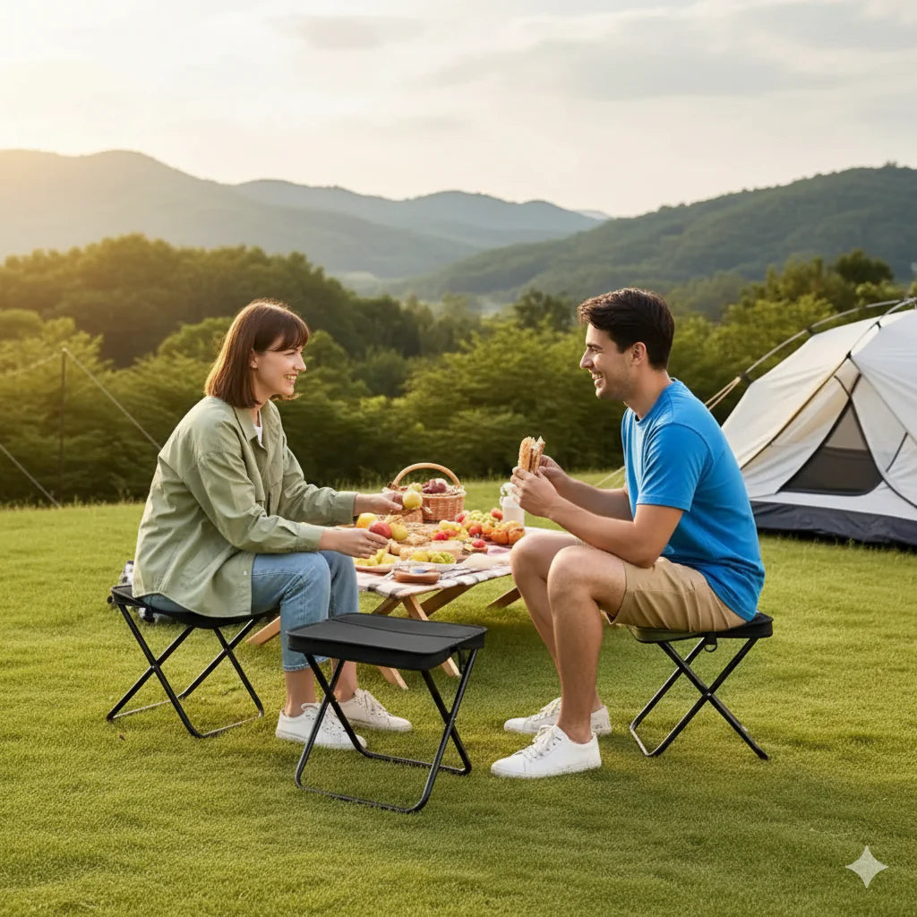 FlooF® 2'si 1 Arada Taşınabilir Çanta Sandalye